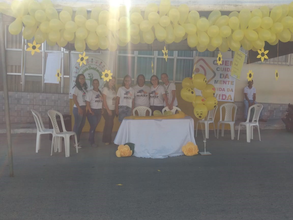 Camacã: NASF realiza ação no Setembro Amarelo